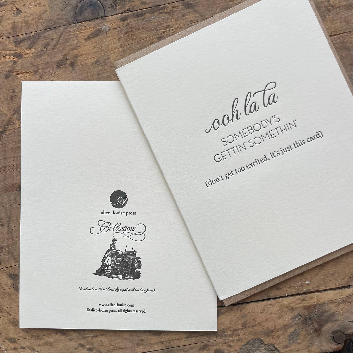 Ooh La La Card