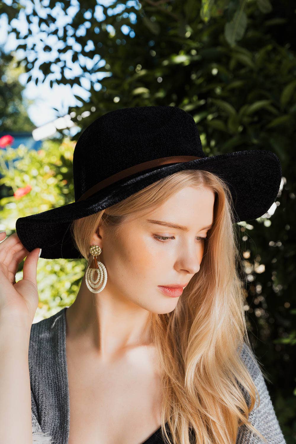 Corduroy Fedora Hat – Stylish Accessory for Fall & Winter