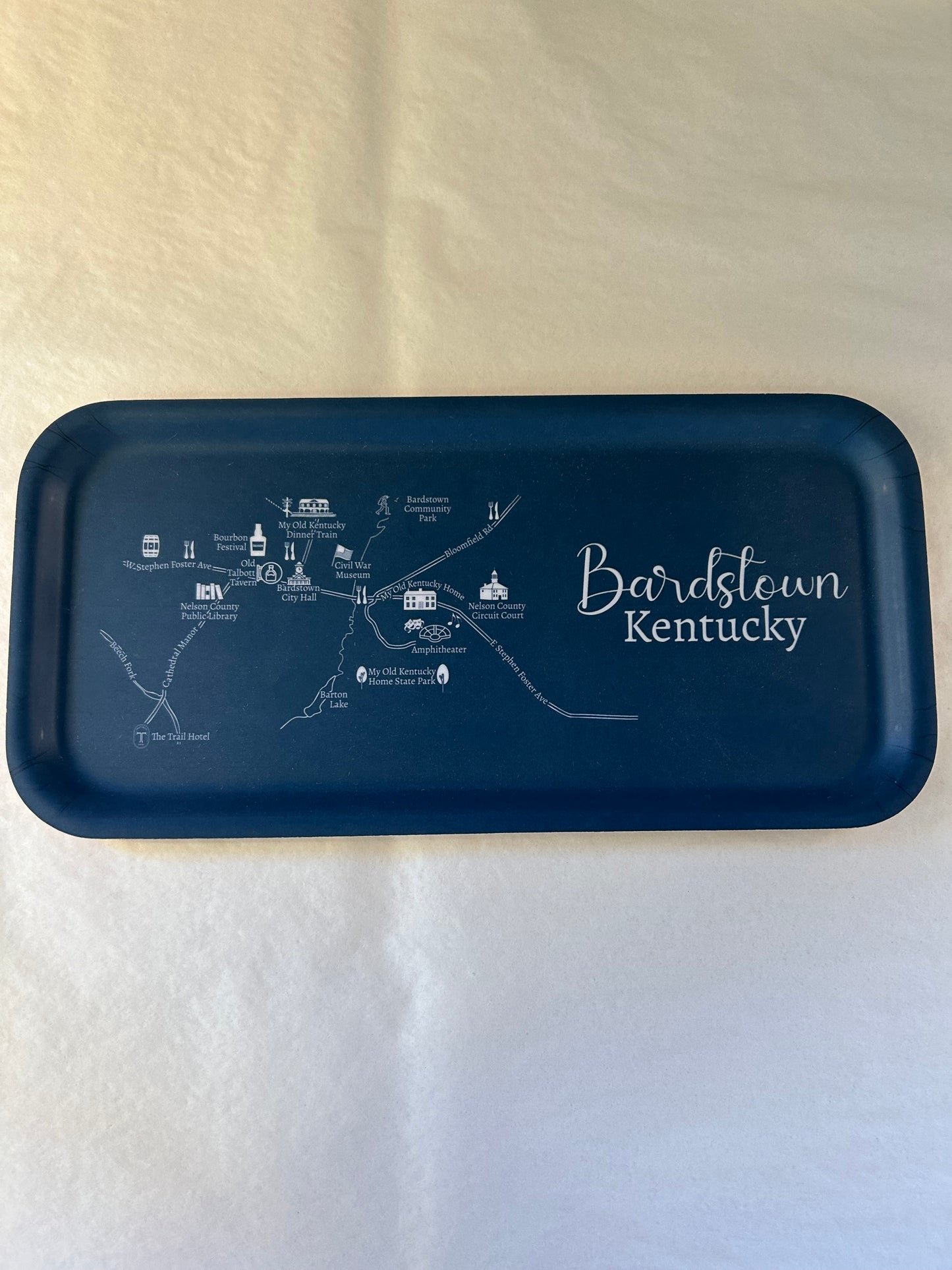 Town Pride Birchwood Veneer Tray