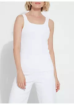 Lysse Avril Sculpting Tank (White)
