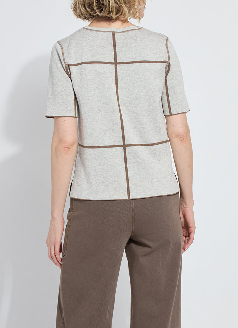 Lysse Odessa Reversible Knit Short Sleeve Tee