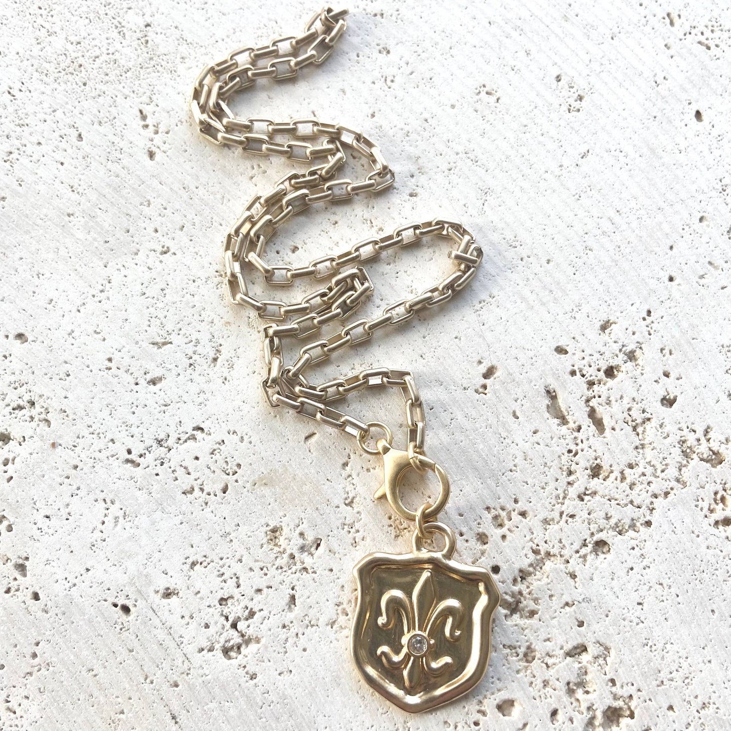 French eye candy matte gold boutique jewelry