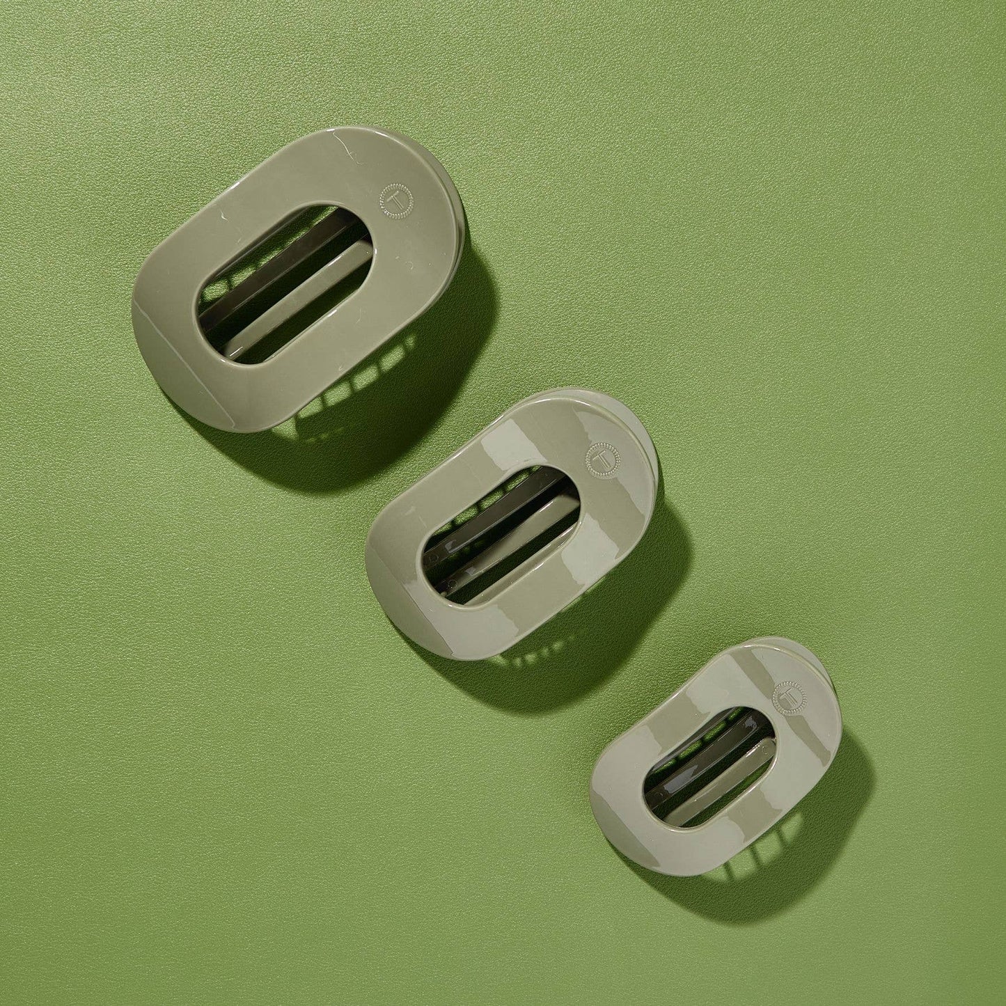 Flat Round Hair Clip | Medium | Sage It Ain't So