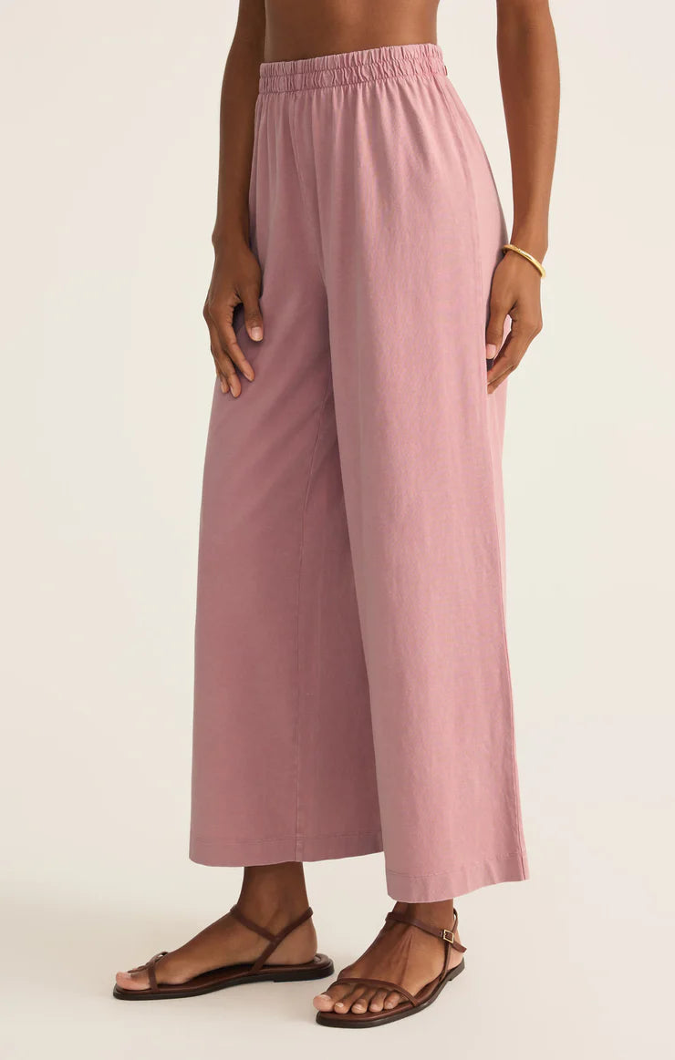 Z Supply Scout Pink Smoke Flare Pant
