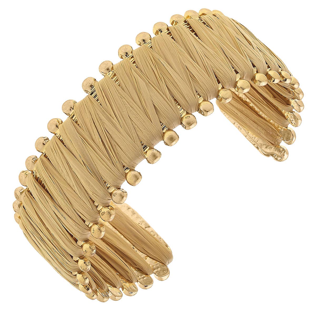 Bora Bora Raffia Cuff Bracelet