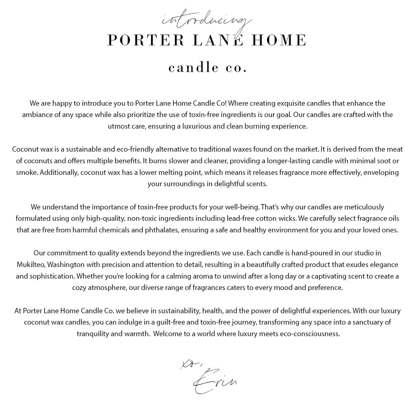 Harvest | Pumpkin + Pear Coconut Wax Candle