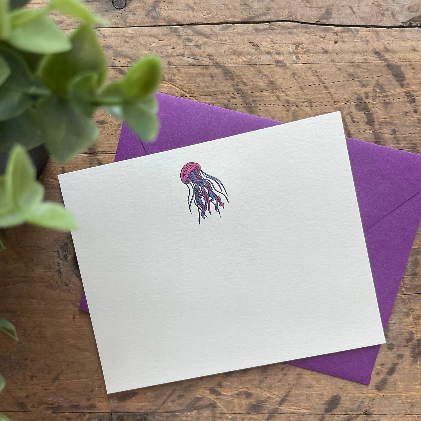 Jellyfish Notecard