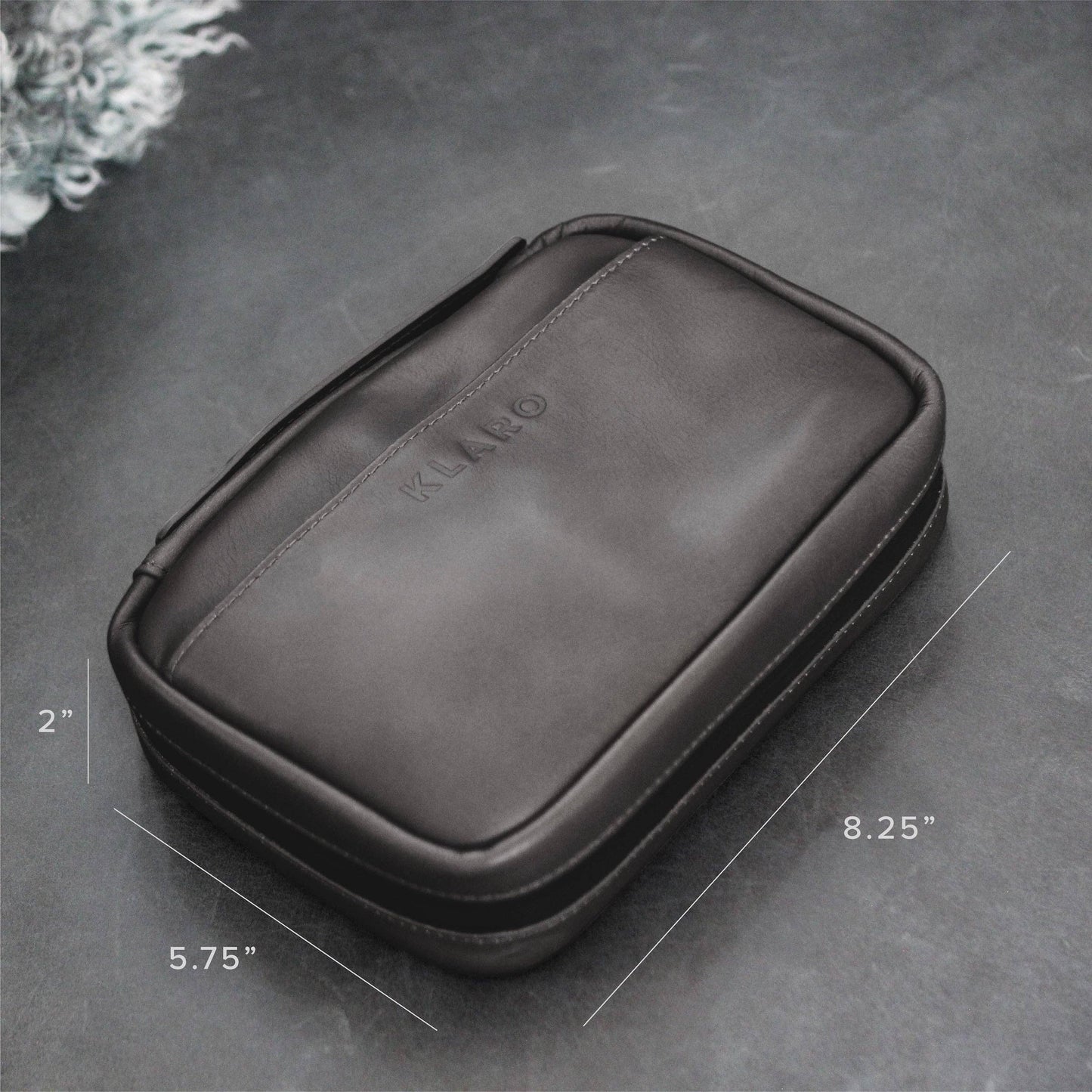 Black Flint Travel Leather Cigar