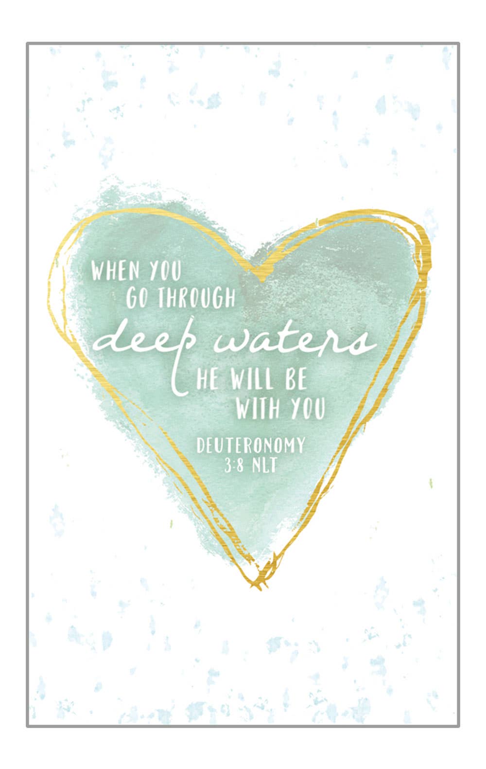 Deep Waters - Care & Concern - Prayer Life Share It Greeting