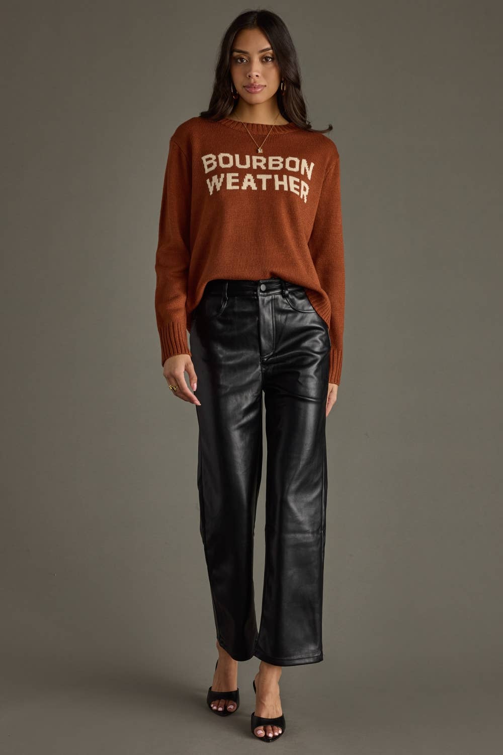 Rust & Ivory Bourbon Weather Sweater *