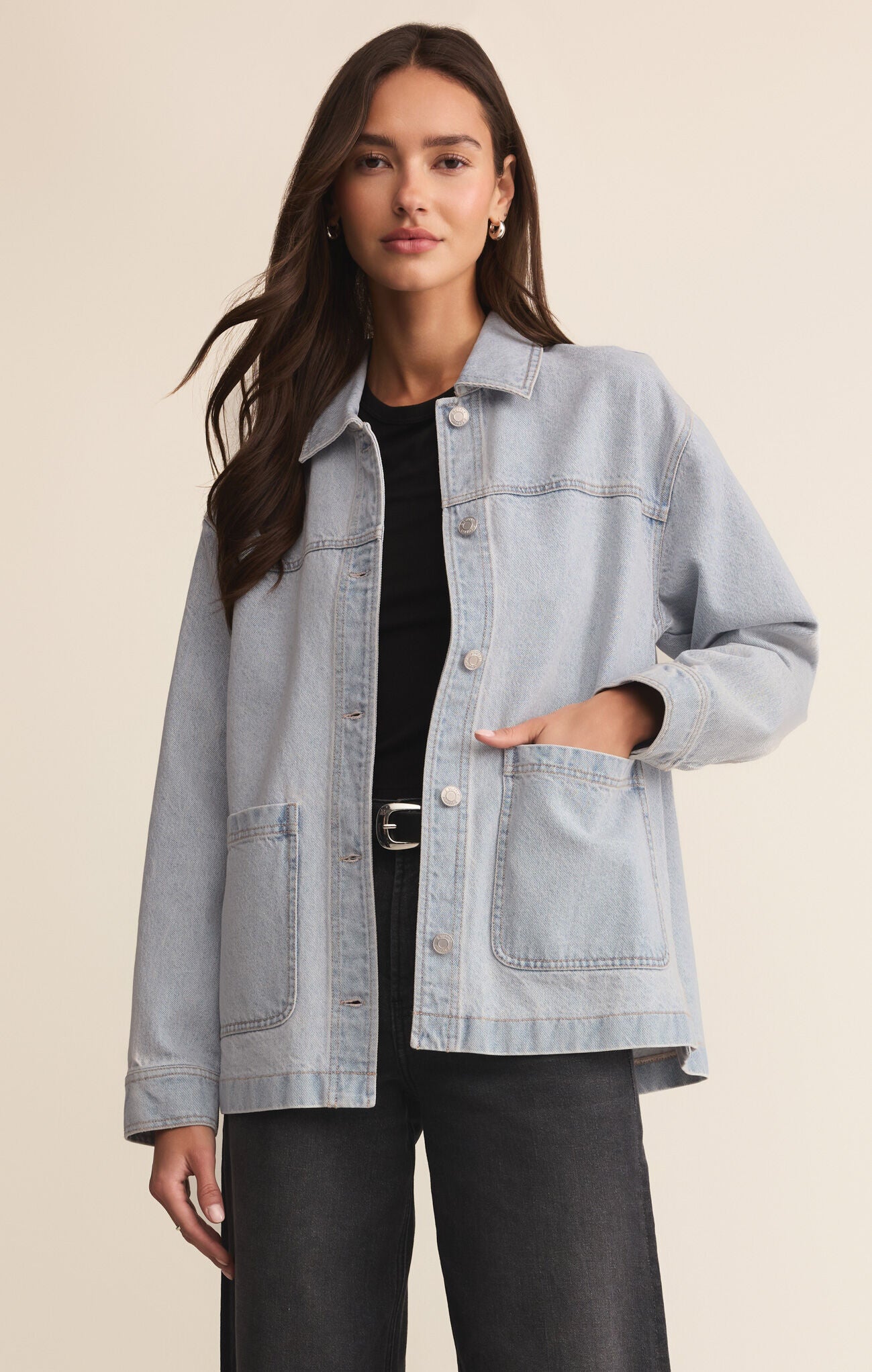 Z Supply On The Road Denim Jacket