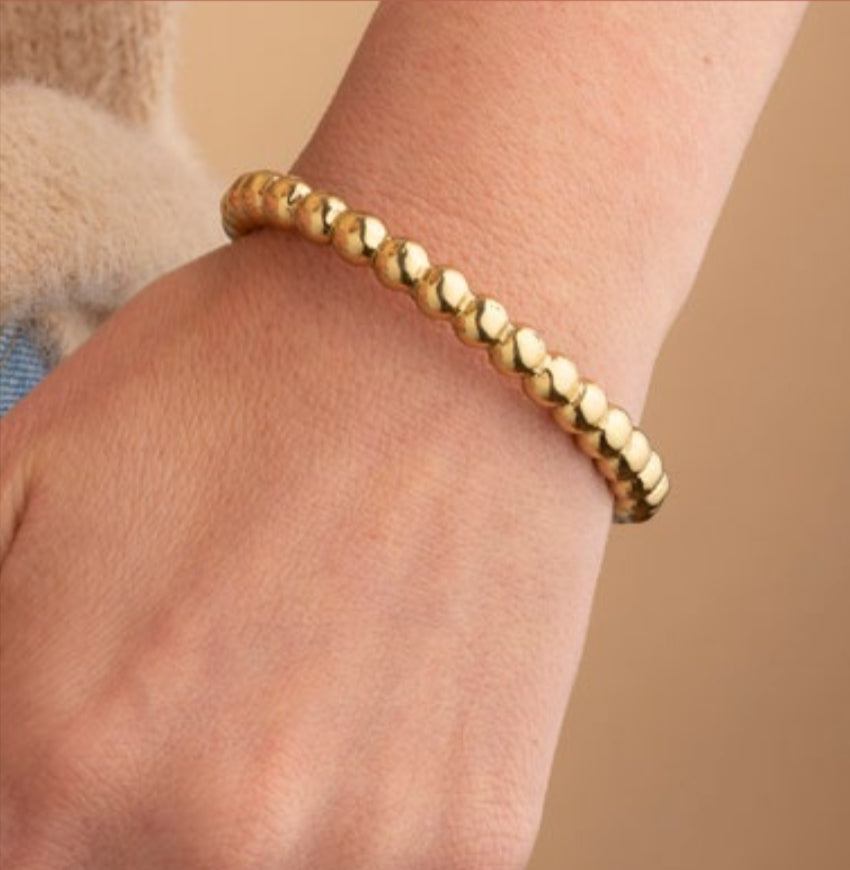 T&T Gold Ball cuff