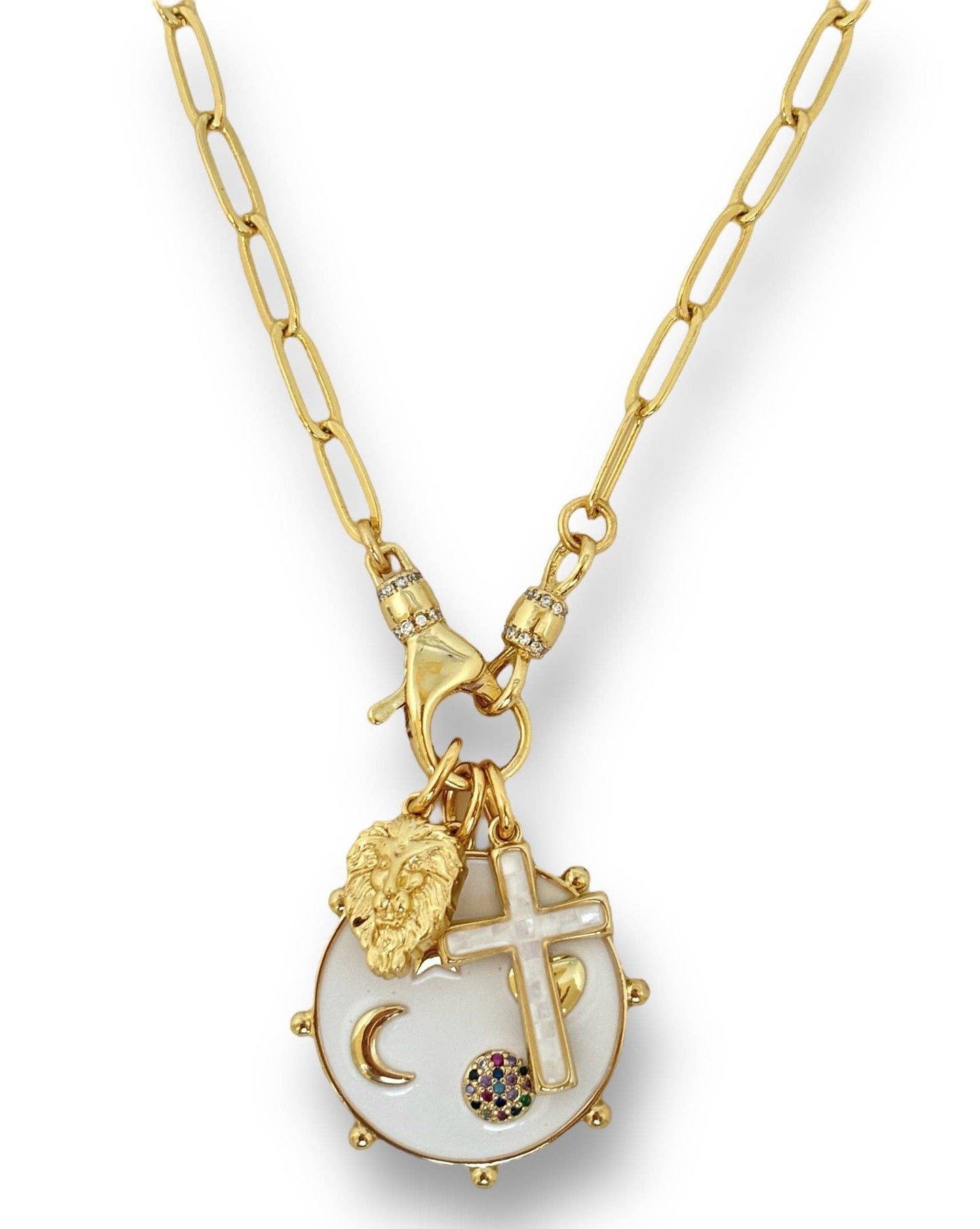 Courage Charm for Necklace