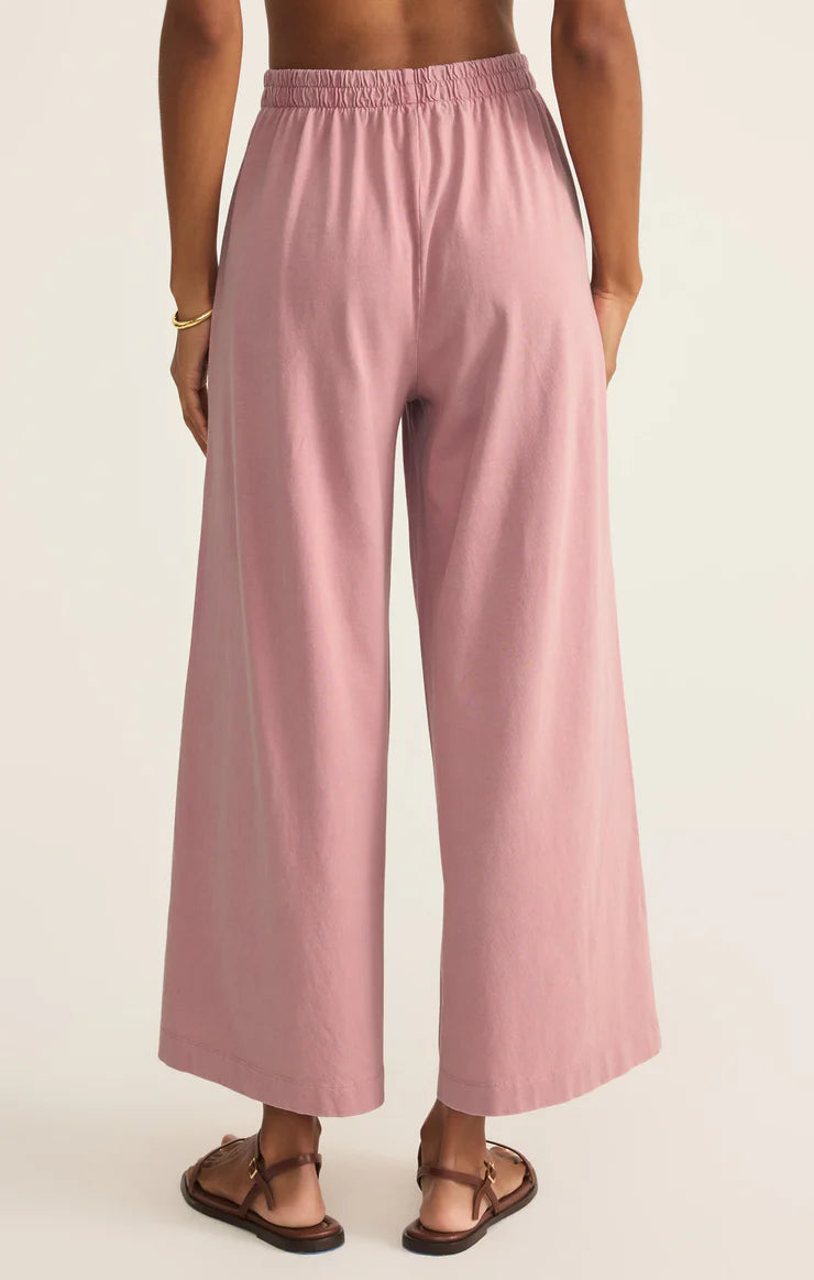 Z Supply Scout Pink Smoke Flare Pant