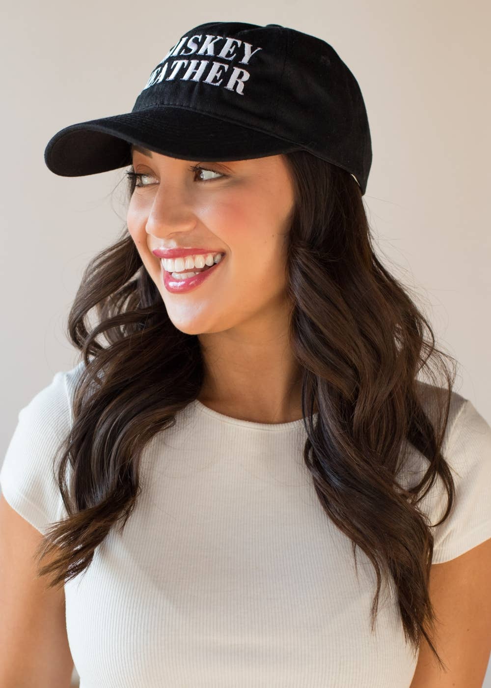 Black Whiskey Weather Baseball Hat