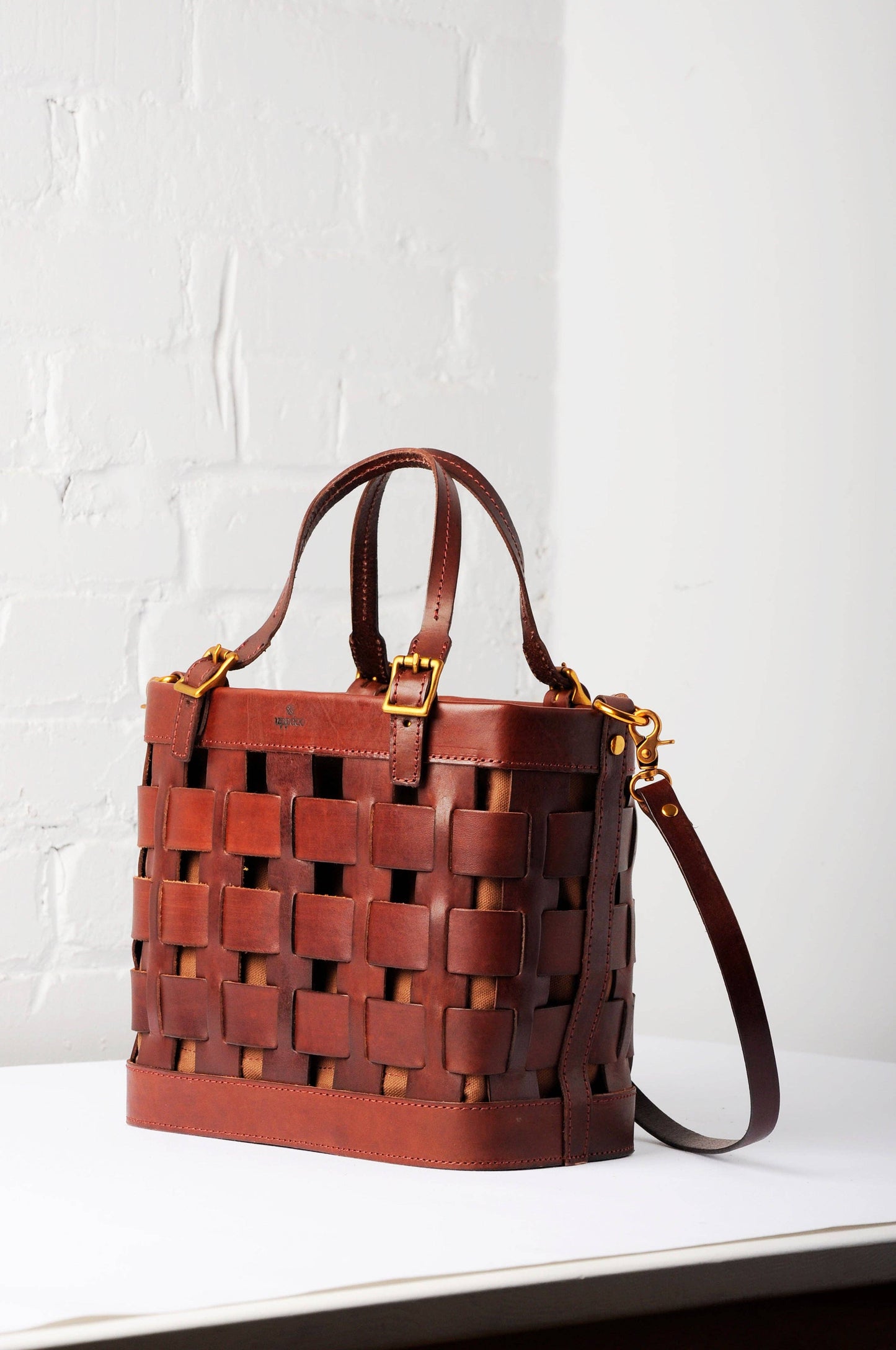 Venture Basket Tote - Chestnut