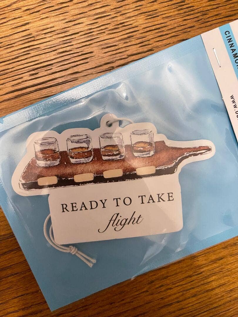 Ready To Take Flight Bourbon Air Freshener