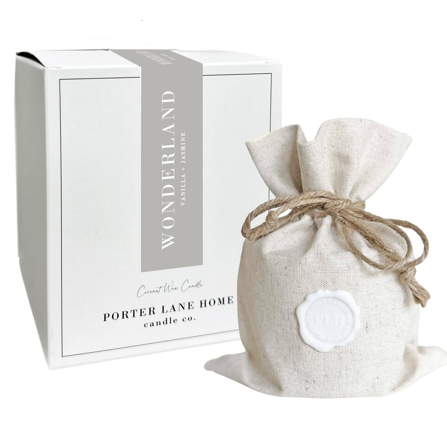 Wonderland | Jasmine + Vanilla Coconut Wax Candle