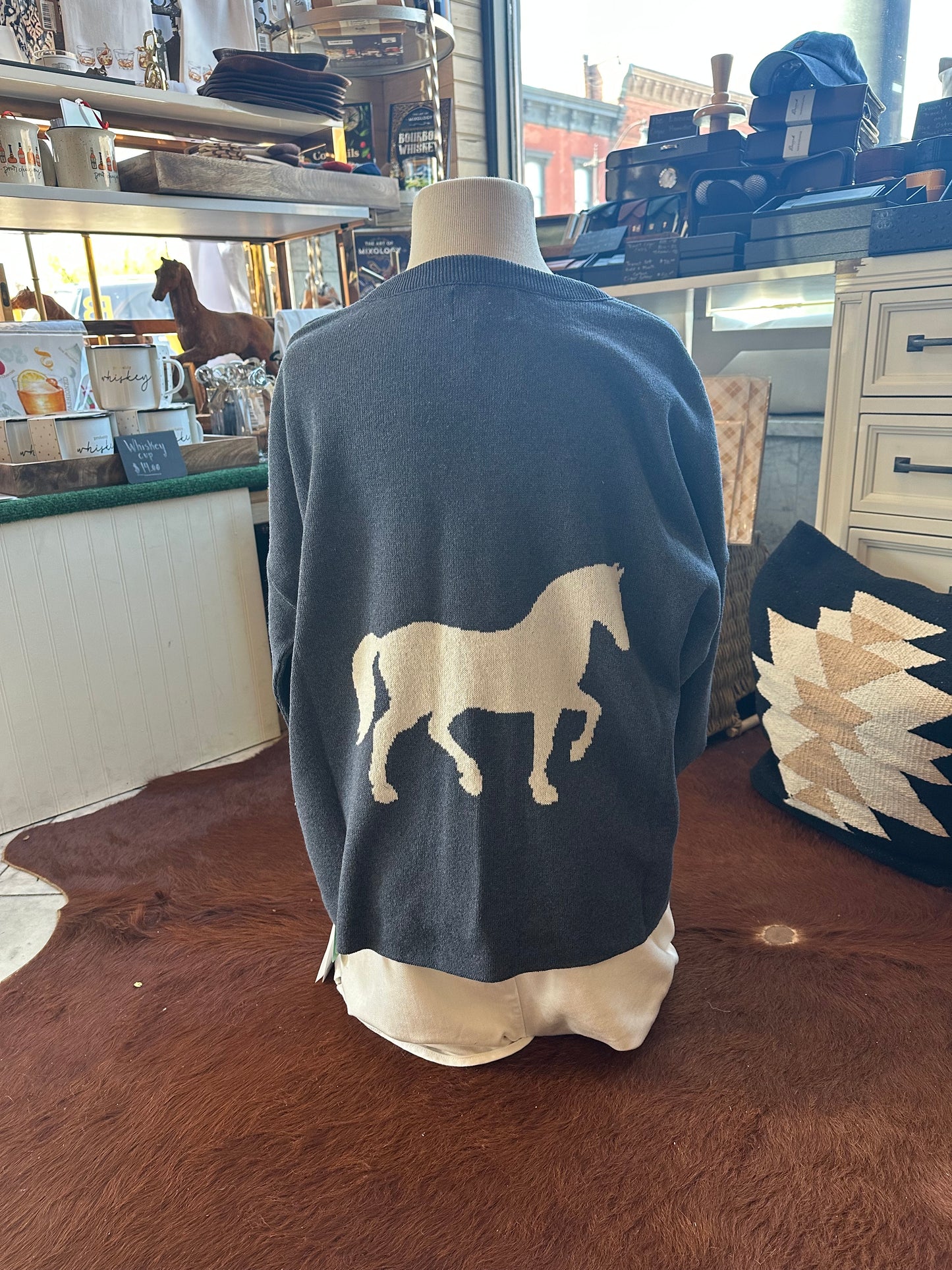 Town Pride Everyday Relaxed Horse- Blue Jean Color