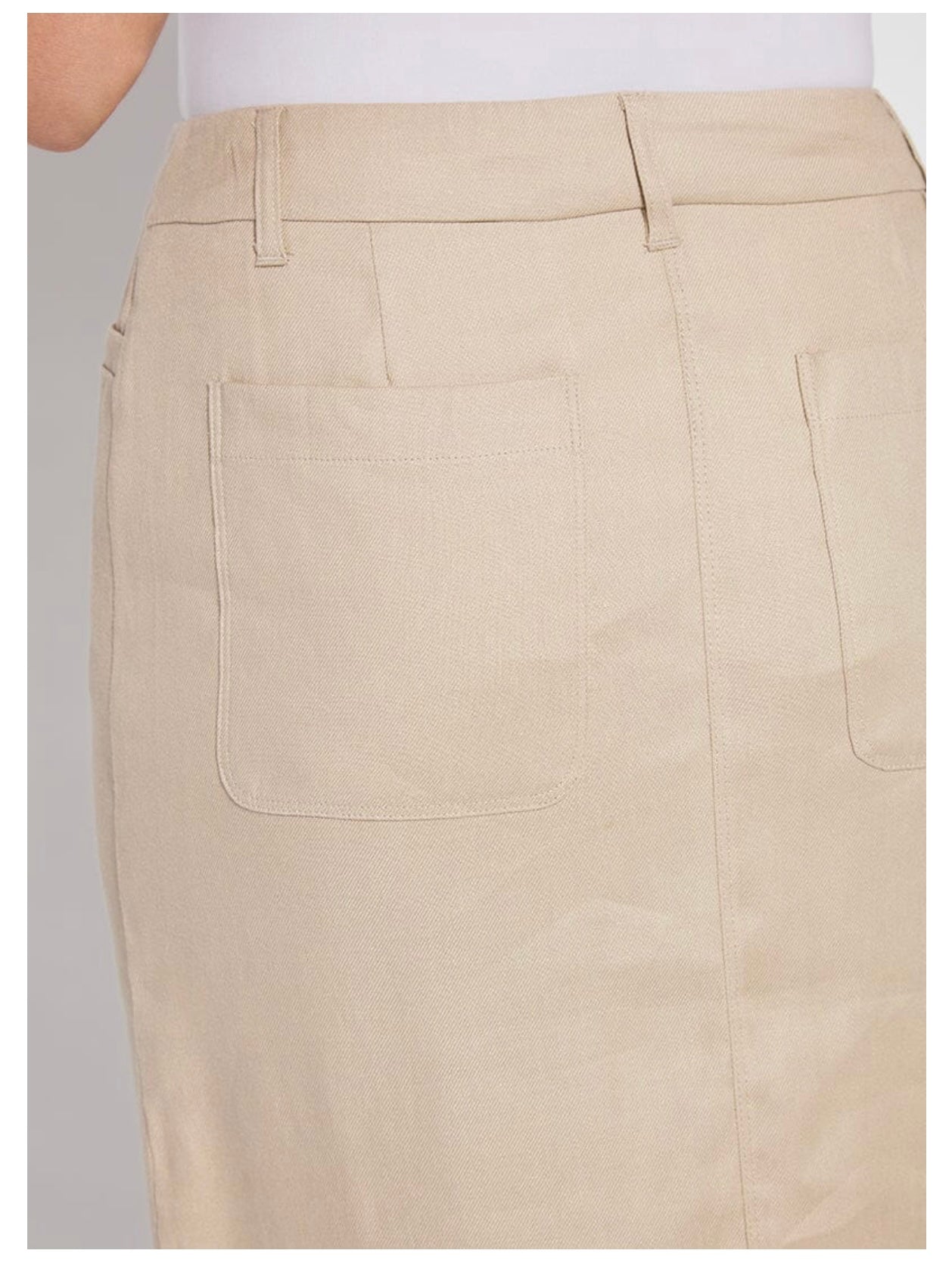 Lysse Nixie Linen Long Pencil Skirt