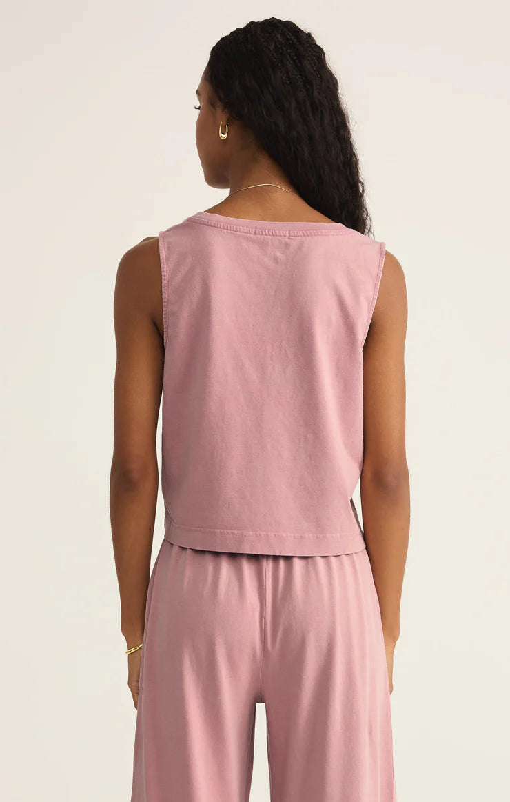 Z Supply Sloane Pink Smoke Tank