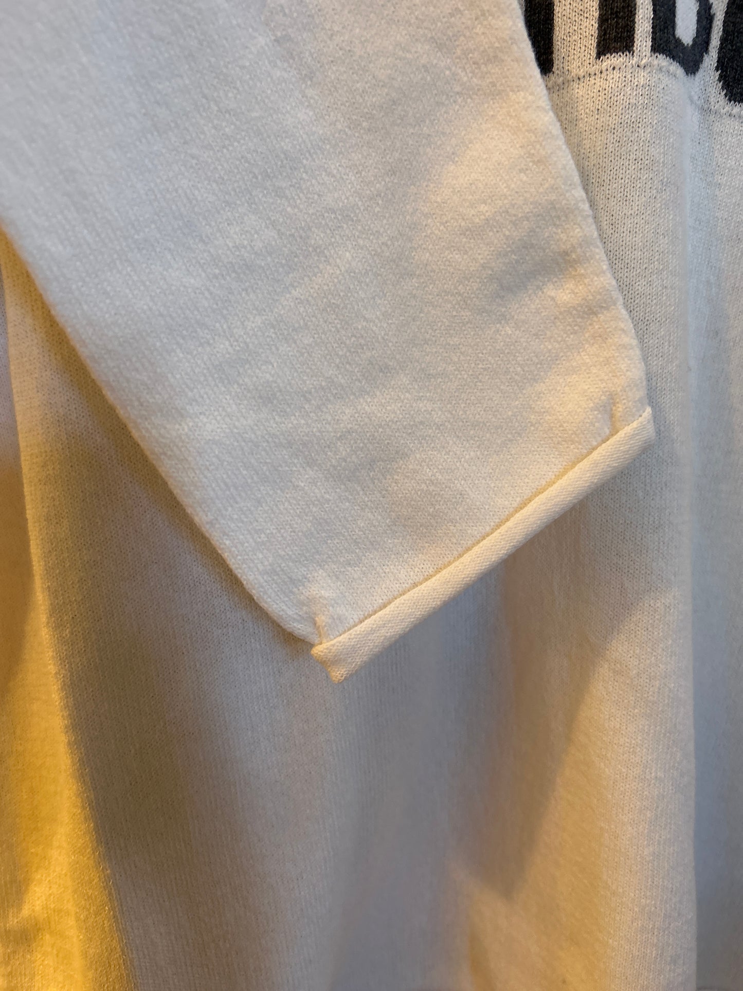Town Pride Relaxed Bourban Sweater - White