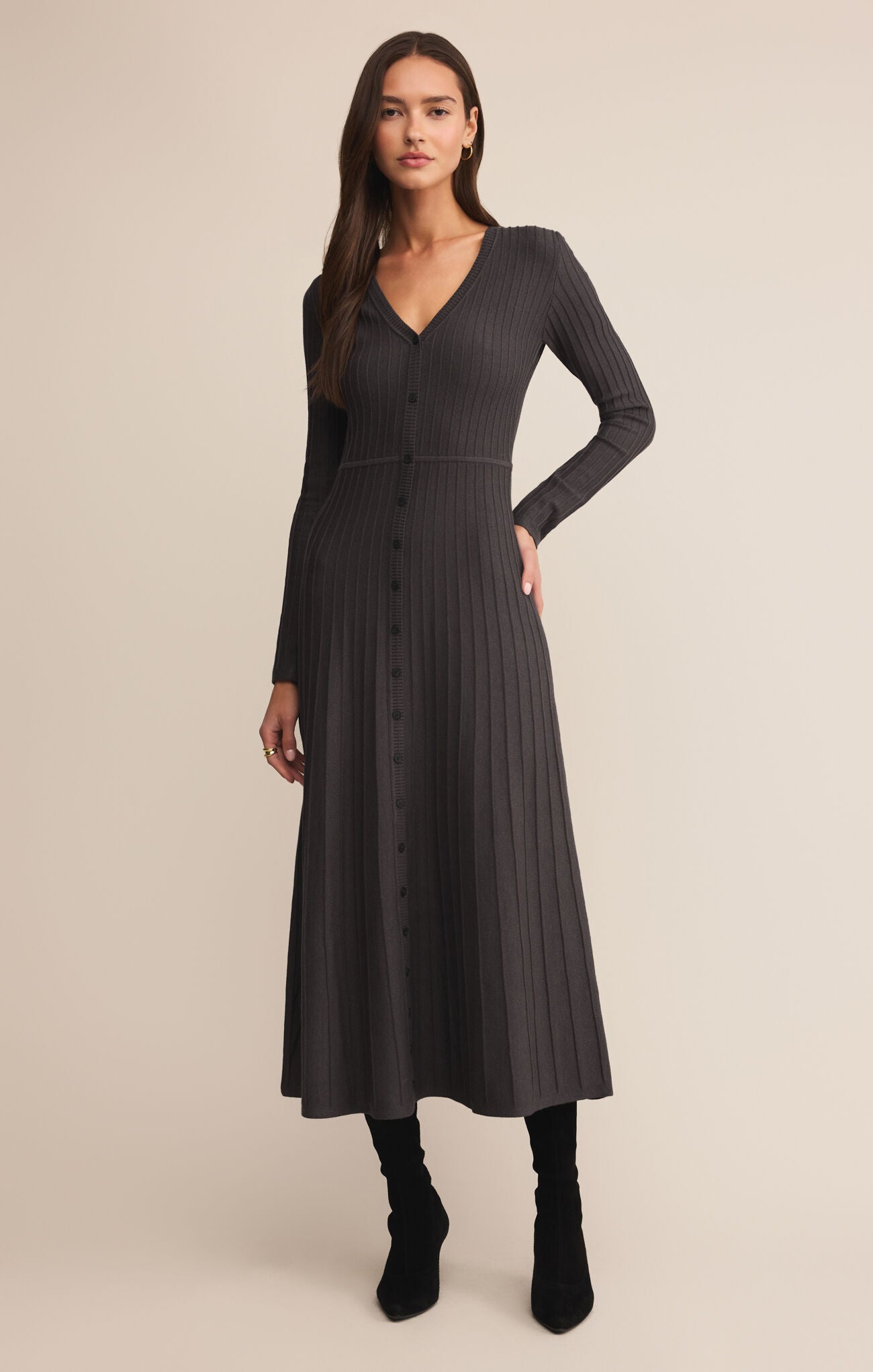 Z Supply JASPER MIDI SWEATER DRESS