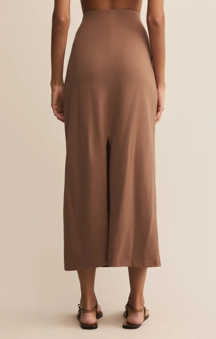 Z Supply Gail Midi Skirt - Teakwood
