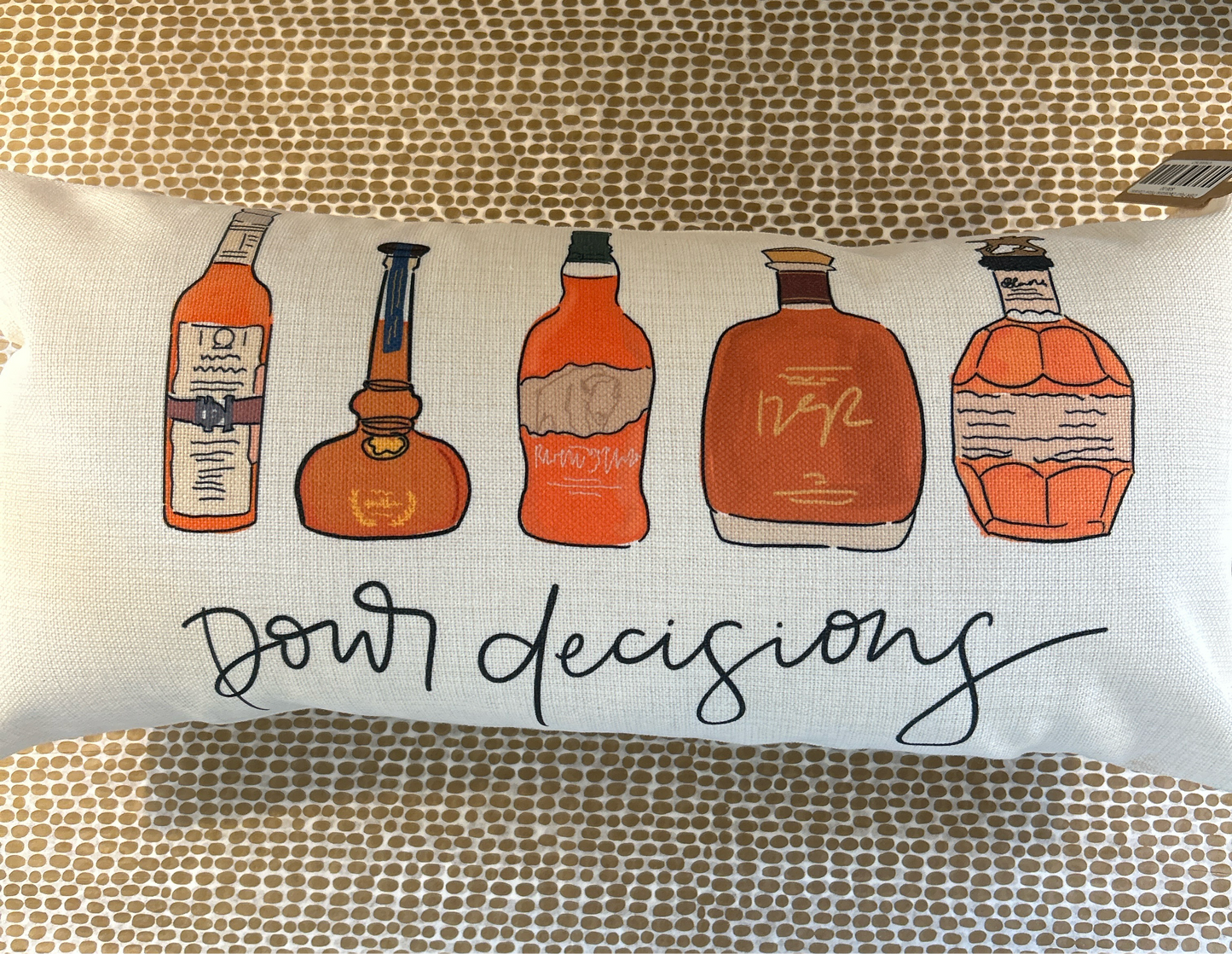 DBR Pour Decisions Lumbar Pillow