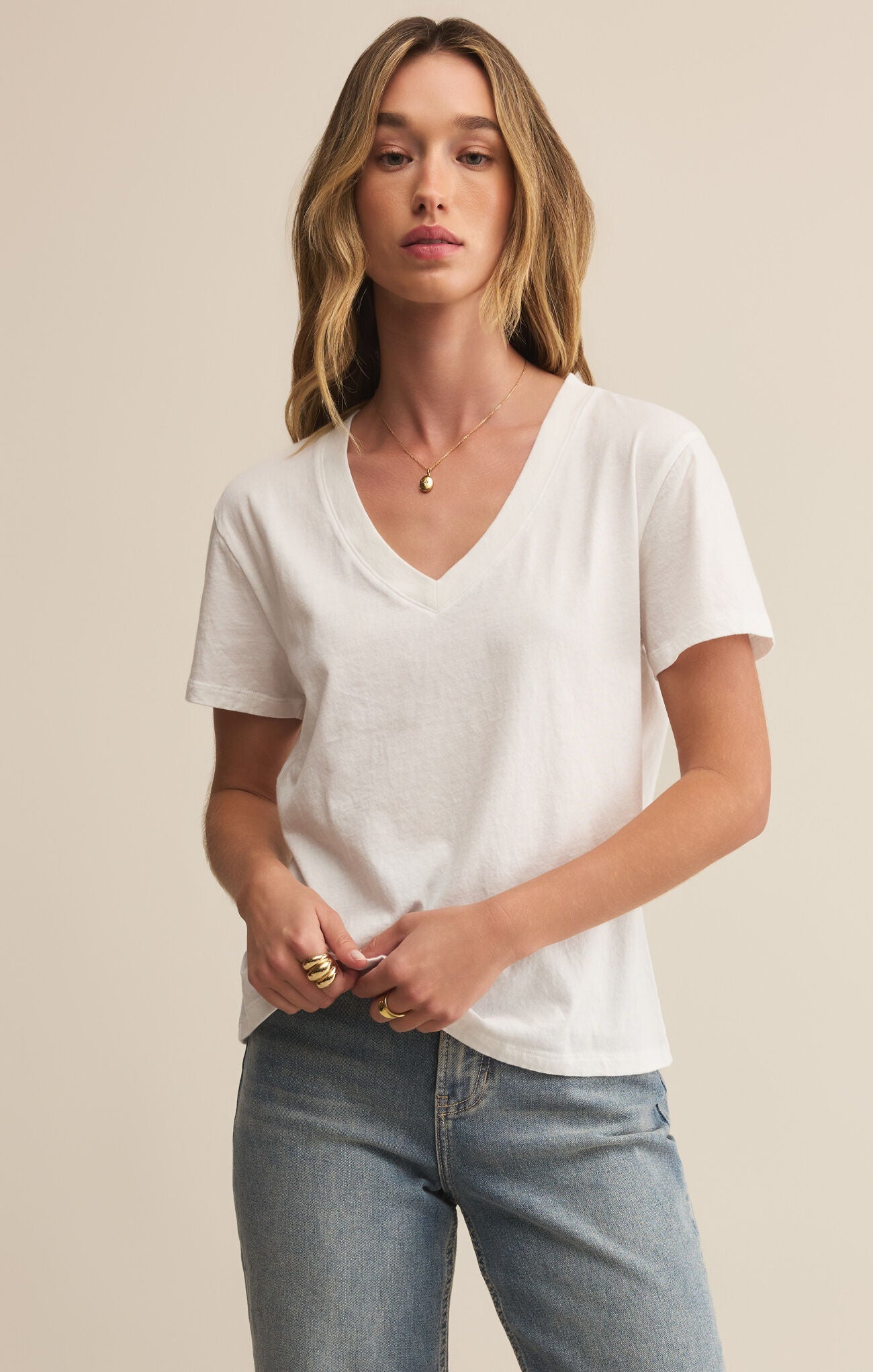 Z Supply Weekday V-Neck Top