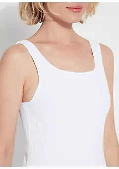 Lysse Avril Sculpting Tank (White)
