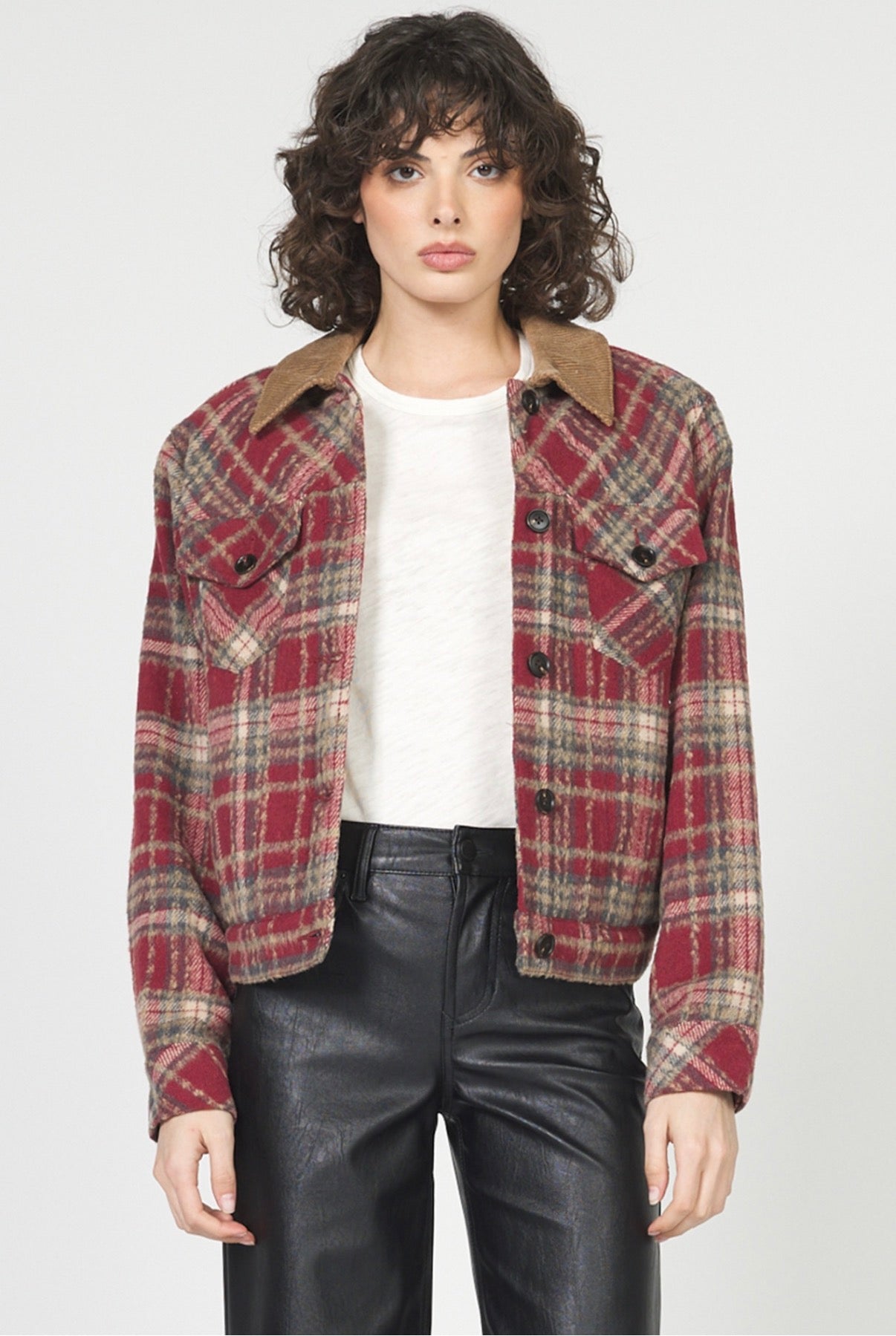 Dear John Owen Plaid Coat