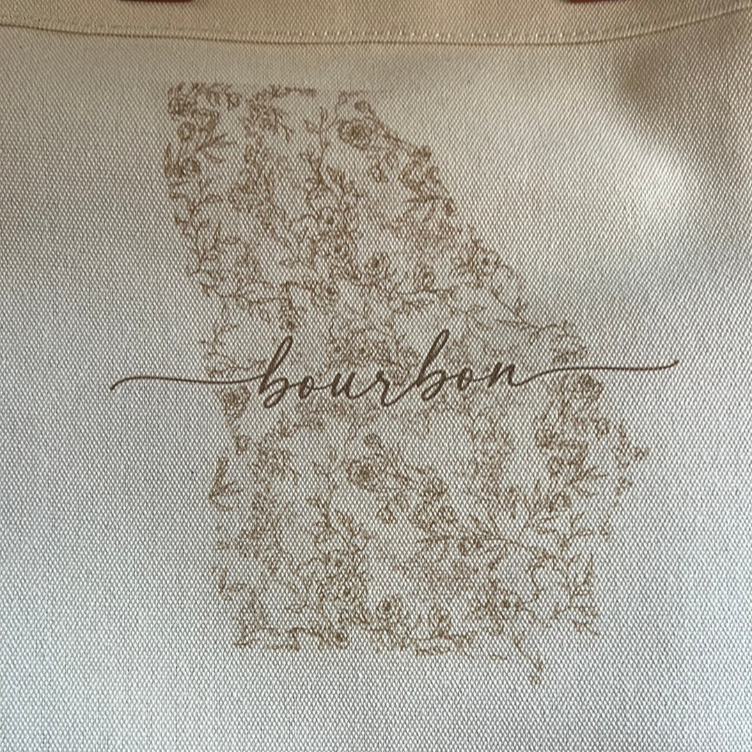 Vintage Floral Georgia Bourbon Market Tote