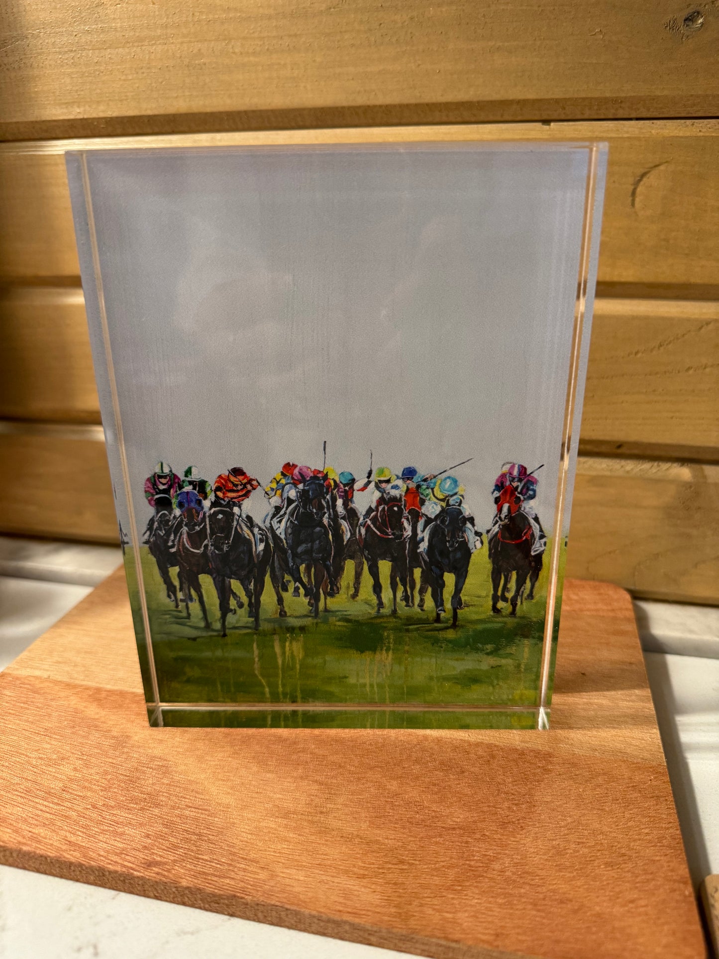 Martimar Reflections Racehorse Acrylic Art