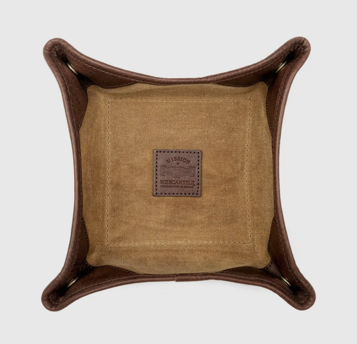 Mission Mercantile Waxed Canvas Desk Caddy