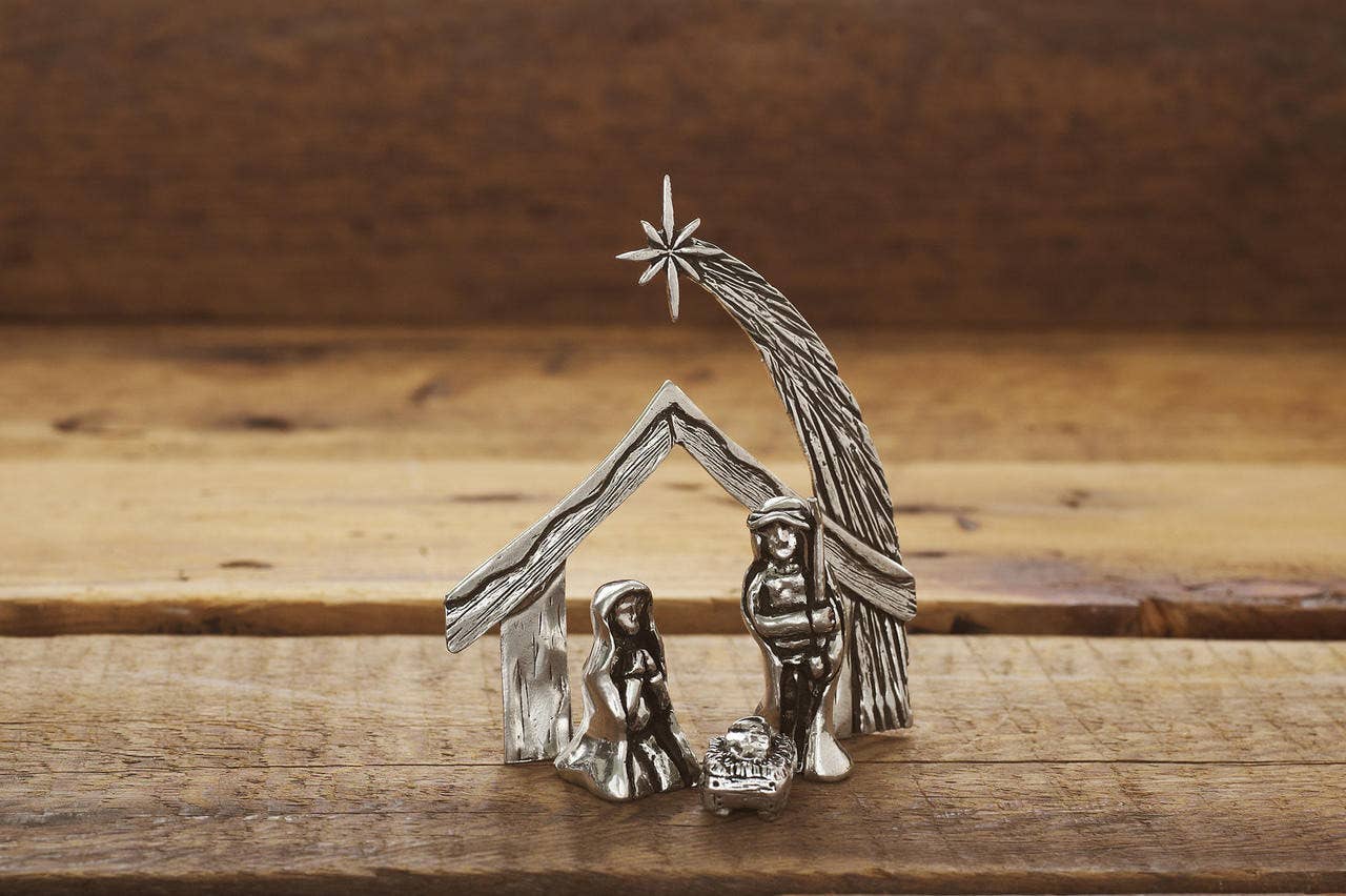 Mini Nativity 10-Piece Boxed Set