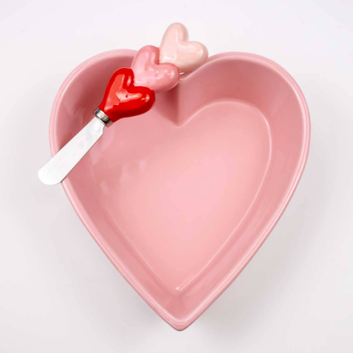 Heart Spreader Cherry/Pink/Light Pink 6"