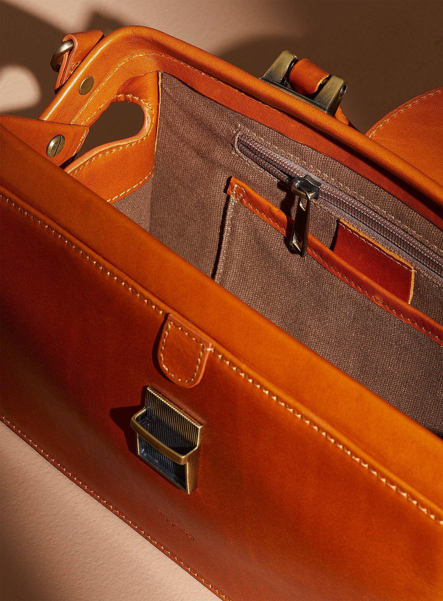 Apex Framed Satchel