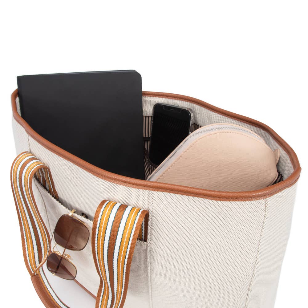 The Capri Everyday Striped Tote