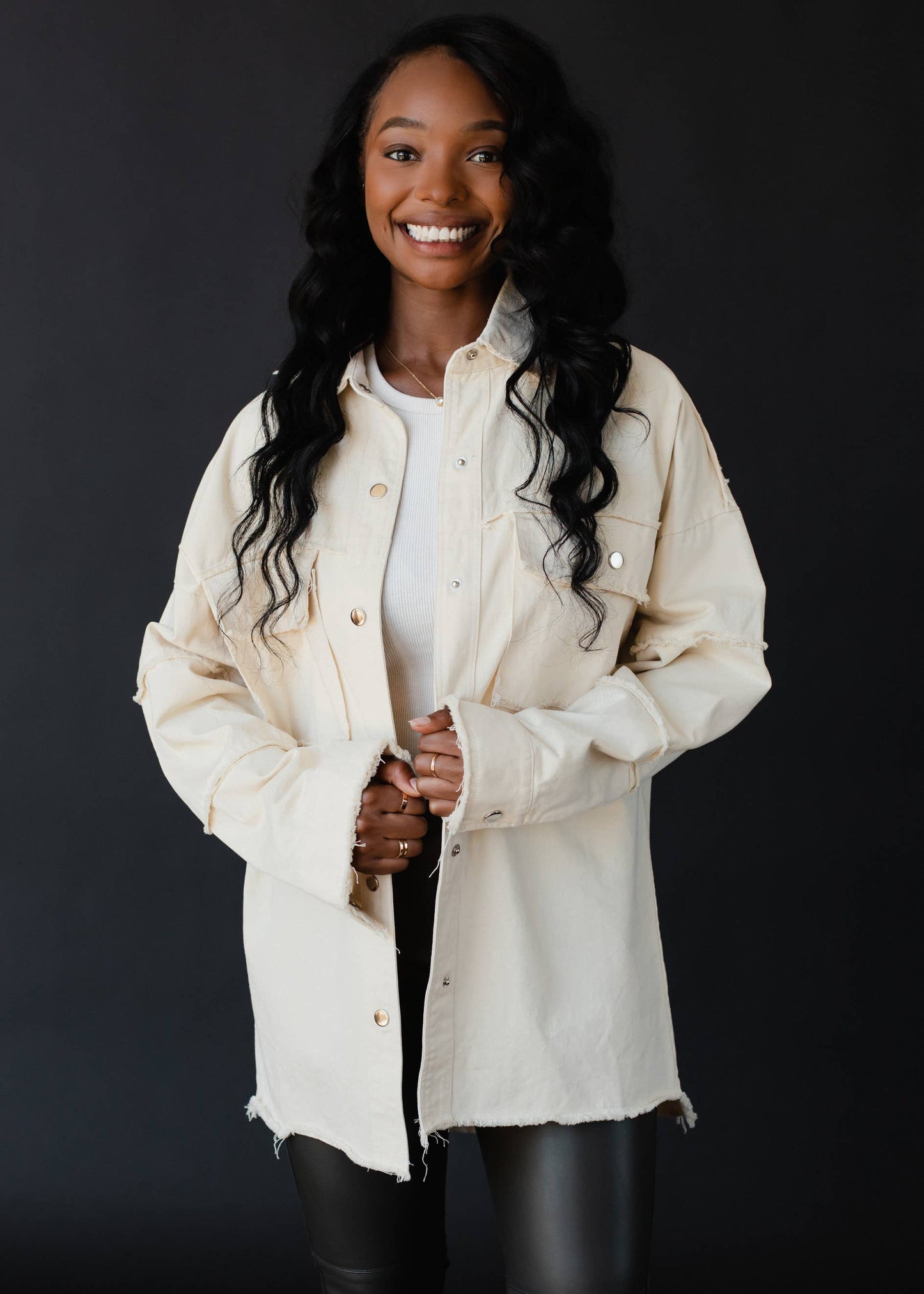 Ivory Whiskey Weather Jacket