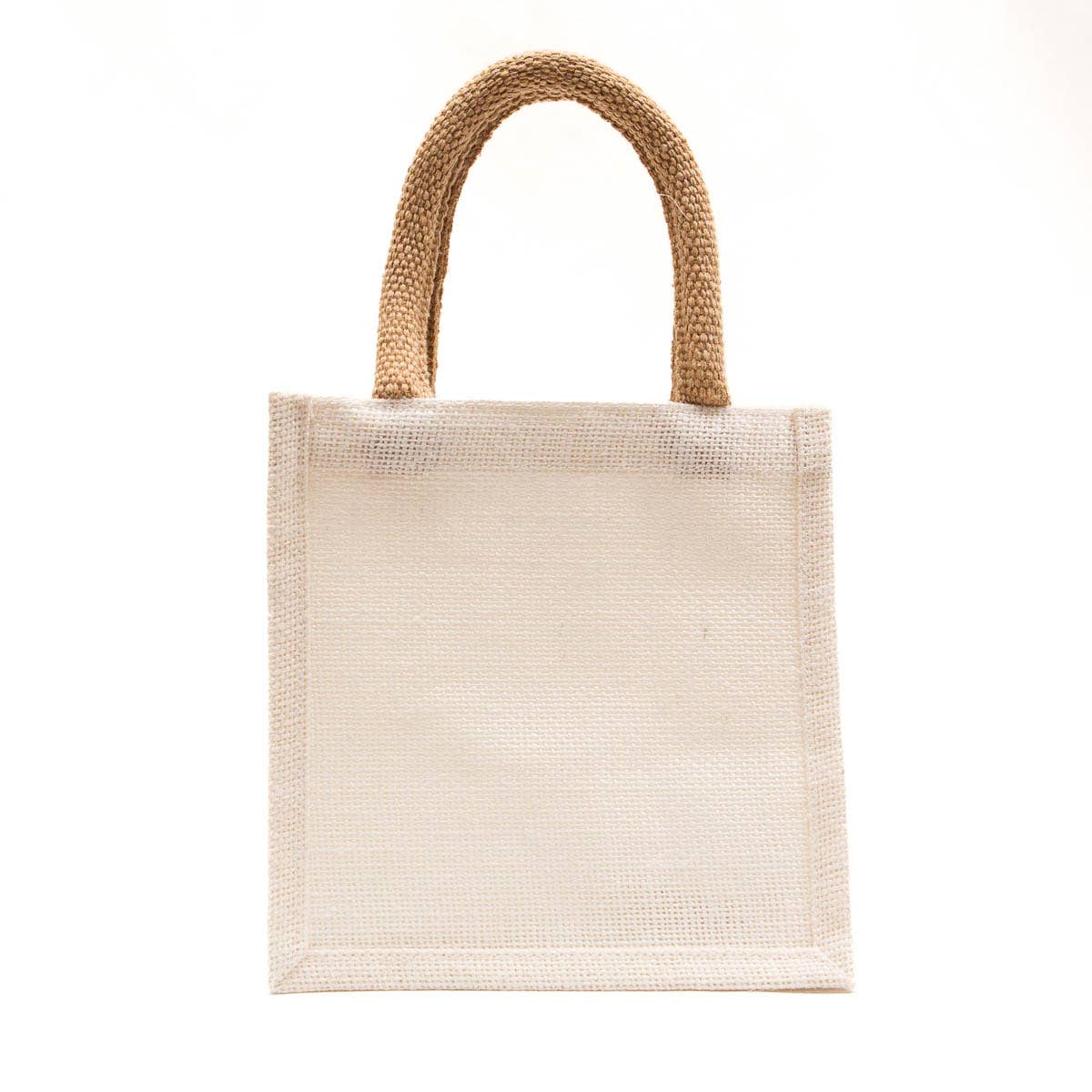 Take Heart Petite Gift Tote White/Pink 7x7x5