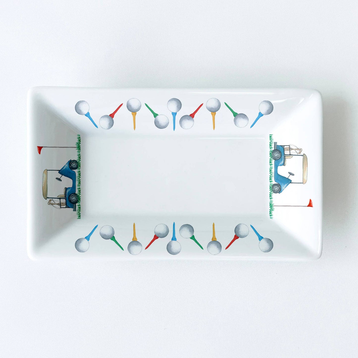 Golf Themed 6.25" Long Mini Dish