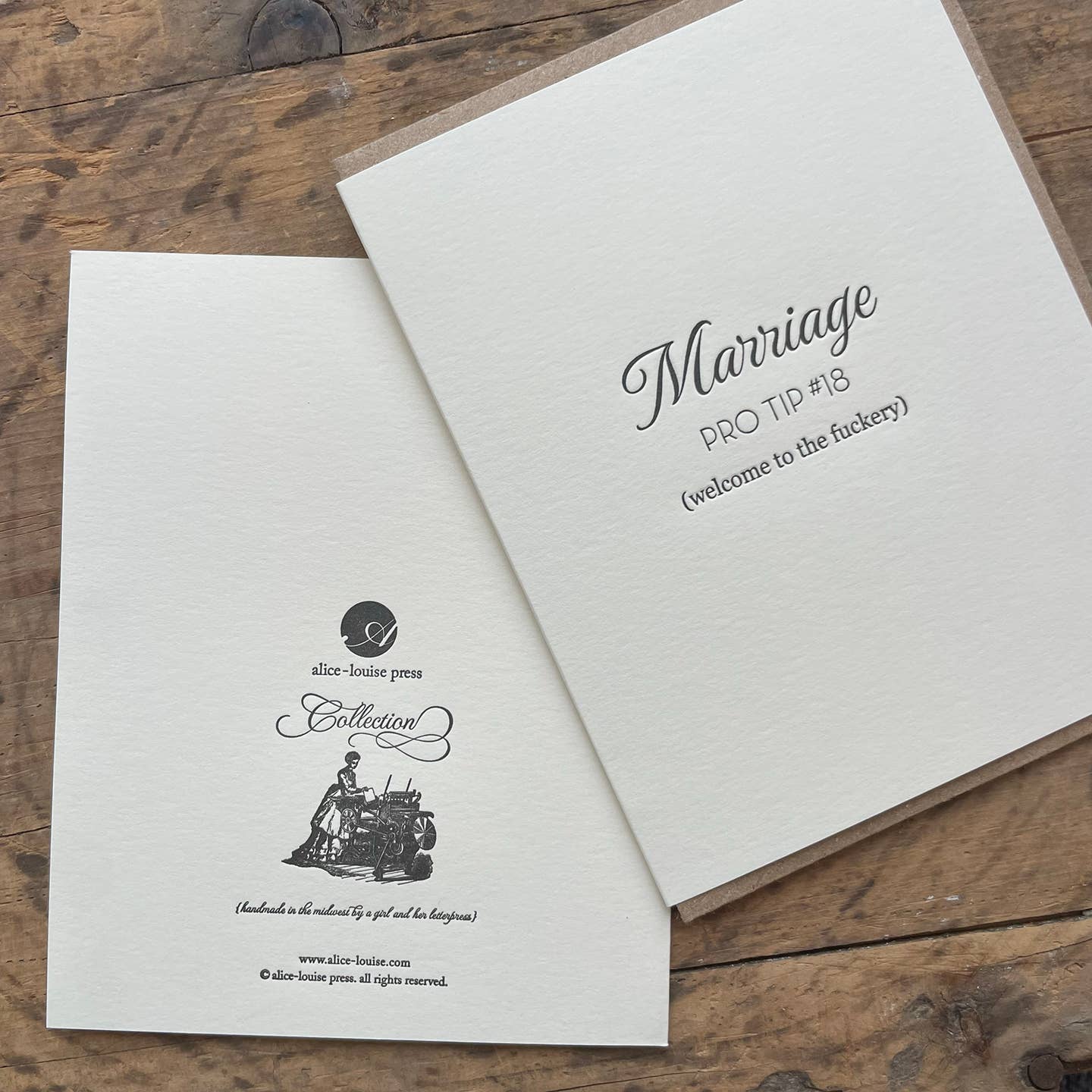 Marriage Fuckery Card