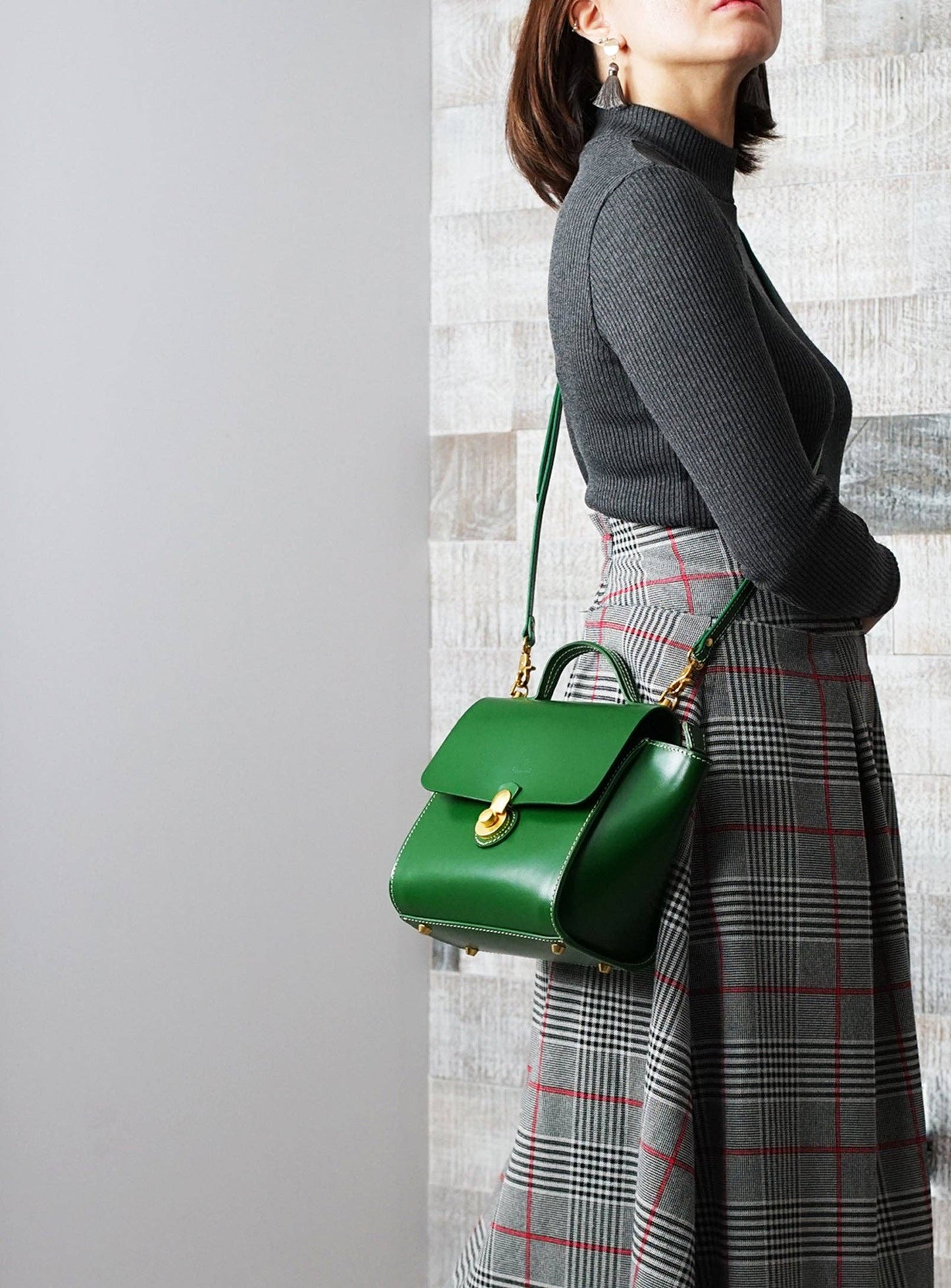 Vive 2.0 Classic Top Handle Satchel - Apricot