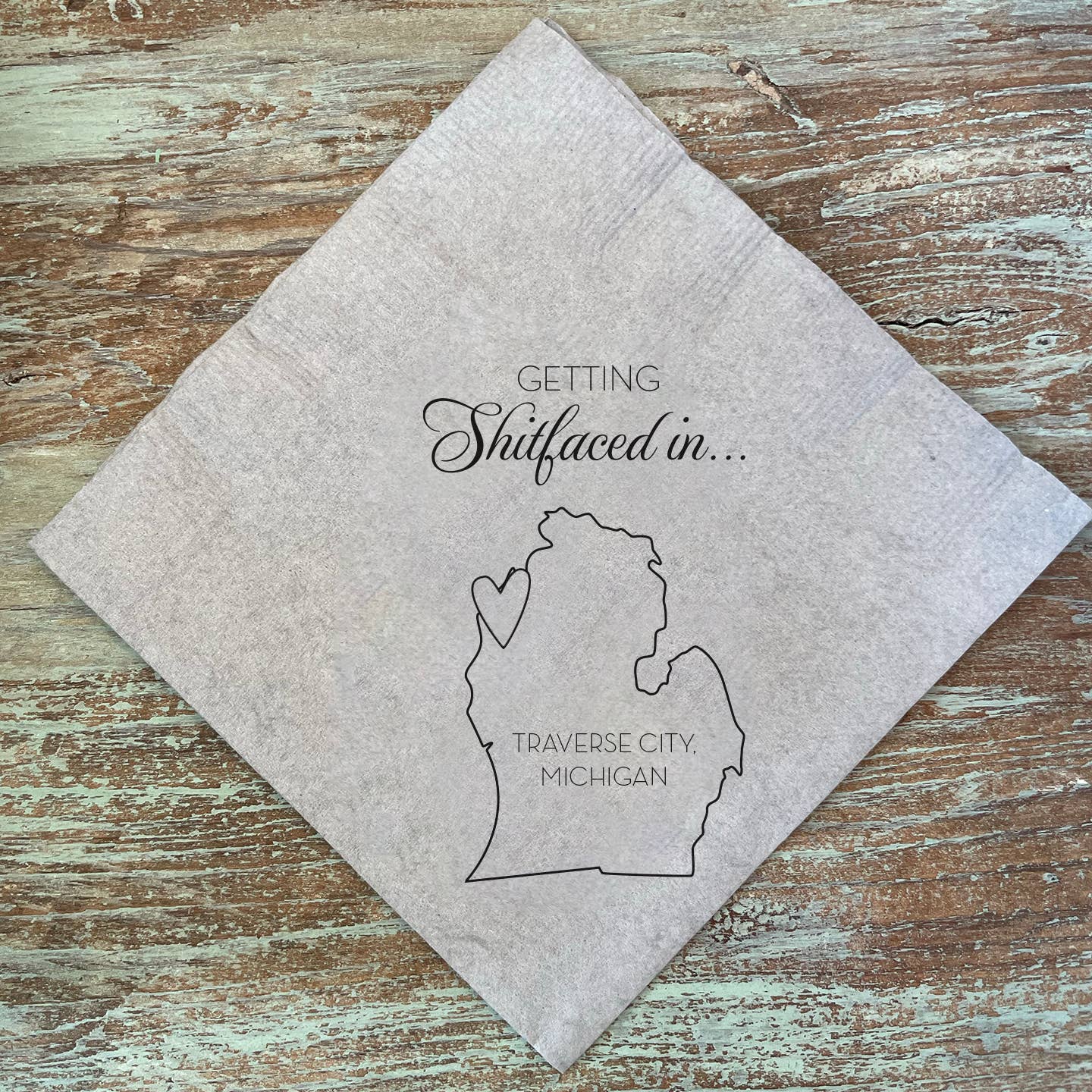 Getting Shitfaced In... Local Cocktail Napkins