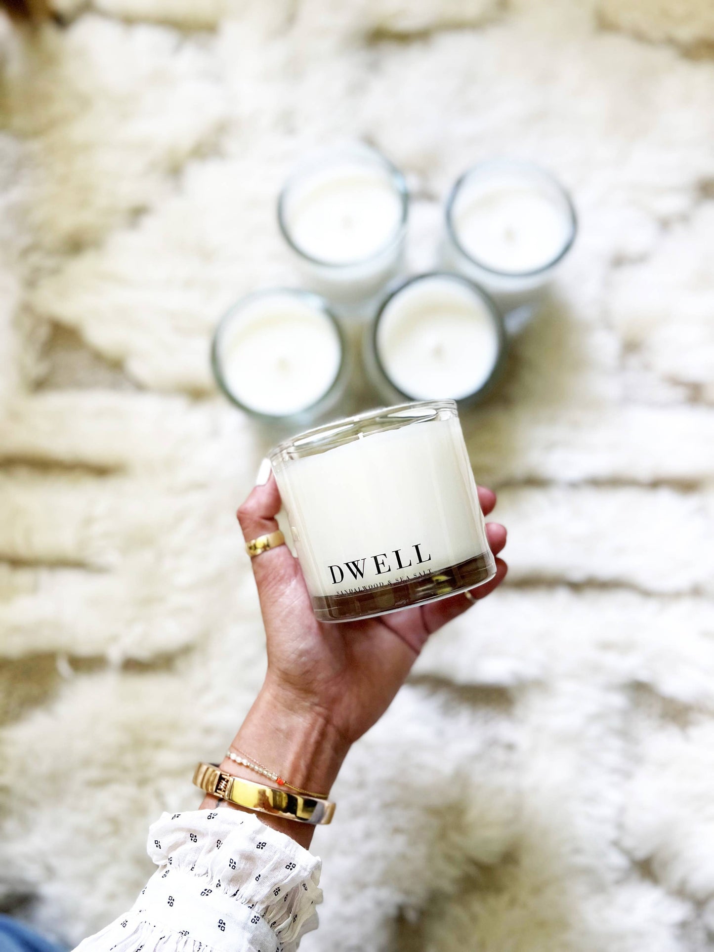 Dwell | Bergamot + Mahogany Coconut Wax Candle