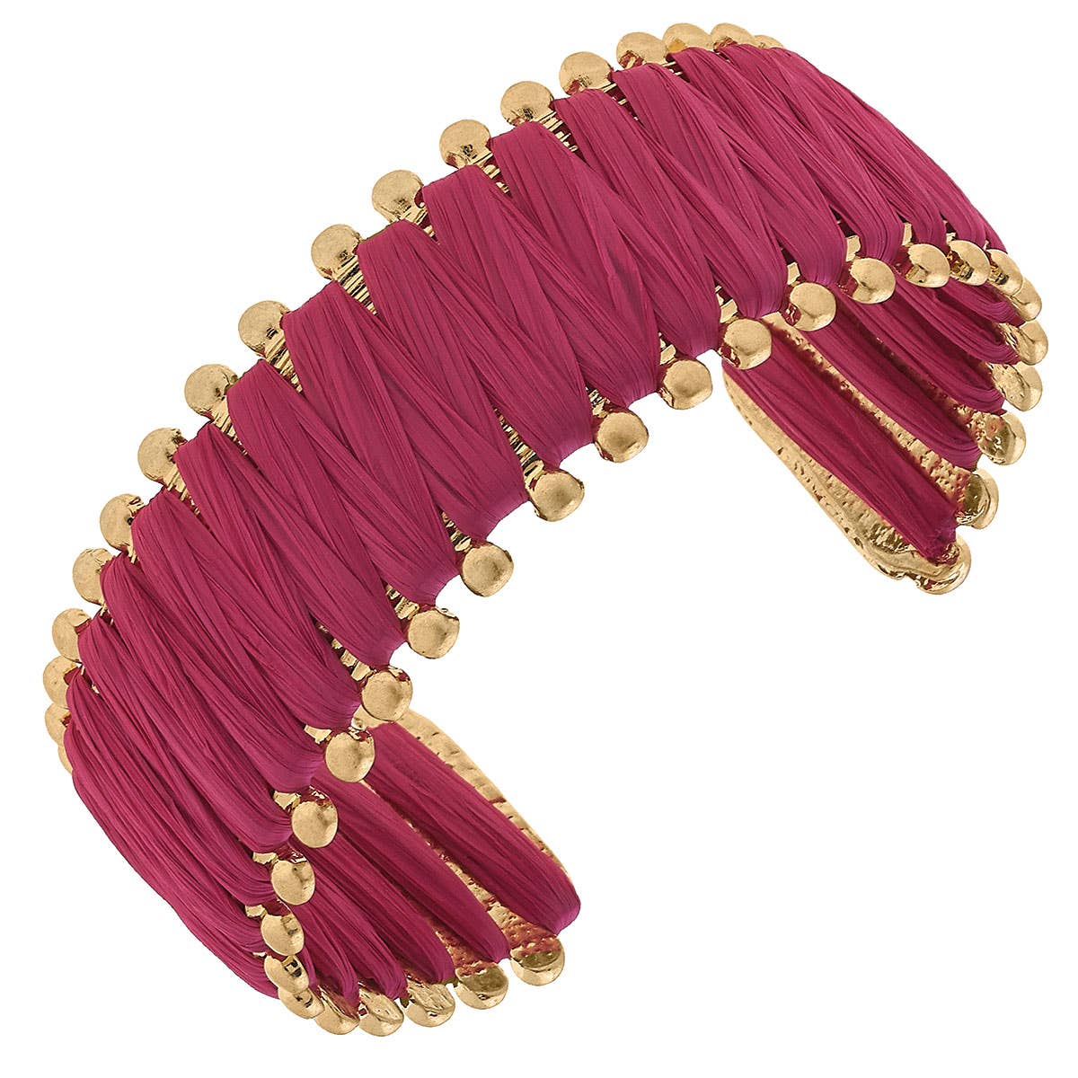 Bora Bora Raffia Cuff Bracelet