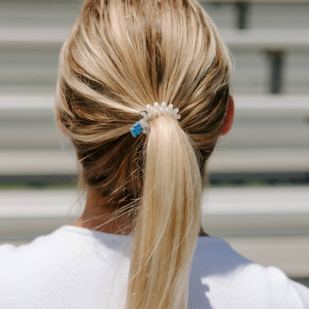 Spiral Hair Coils | Small | Go Big Blue! Hair Ties