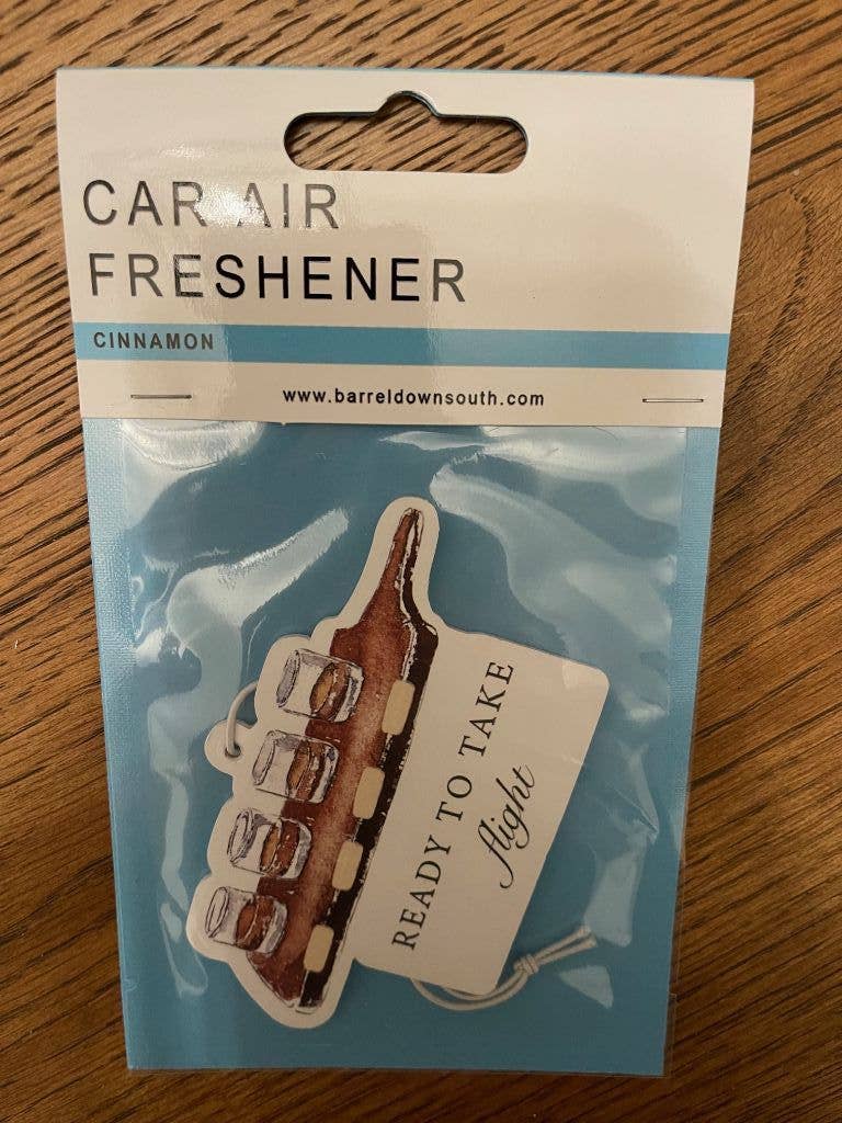 Ready To Take Flight Bourbon Air Freshener