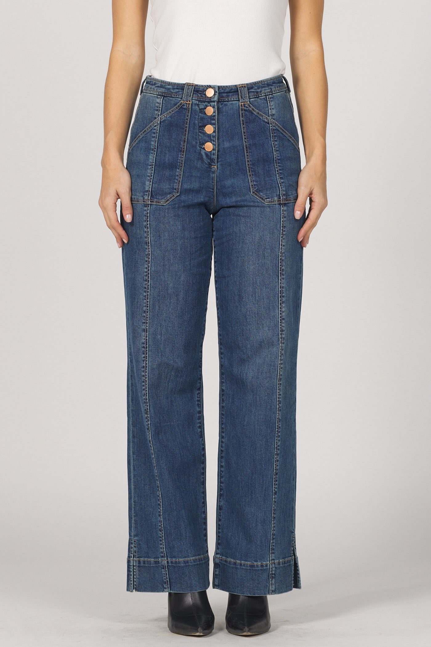 Dear John Holly Button Fly Jeans